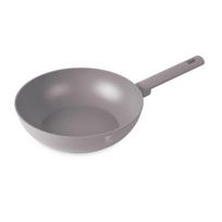 Berlinger Haus Wok keptuvė Taupe BH-8093, pilka, 28 cm
