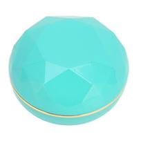 Ring Box with LED Light Exquisite Elegant Jewelry Display Gift Box for Wedding Proposal EngagementCyan