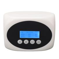 Saulės energijos laistymo sistema, maitinama USB arba baterijomis, dviguba vandens pompa, LCD ekranas, automatinis lašelinio drėkinimo rinkinys 15 augalų