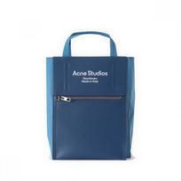 „Acne Studio C10145“ tamsiai mėlynos spalvos „Bakerout“ popierinis nailono krepšys C10145 POWDER BLUE/BLUE