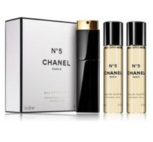 Chanel No. 5 Twist and Spray Perfume EDT 3 x 20ml