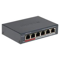 SWITCH POE DS-3E0106P-E/M(B) 4 PRIEVADŲ Hikvision