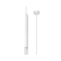 Baltos spalvos iš metalo kabantis šviestuvas ø 8 cm Vittoria – Sollux