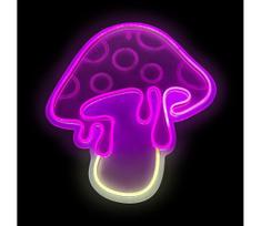 2Kids Toys - LED neoninė sieninė dekoracija LED/5W/USB grybas