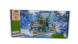 Minecraft magnetinis blokelių rinkinys - 100 vnt