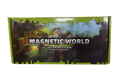 Minecraft magnetinis blokelių rinkinys - 100 vnt