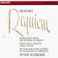 CD Mozart* / & Margaret Price, & Trudeliese Schmidt, & Francisco Araiza, & Theo Adam ; & Rundfunkchor Leipzig & & Staatskapelle Dresden, & Peter Schreier - Requiem