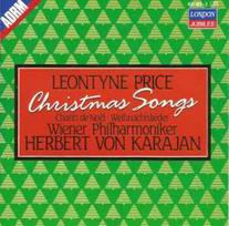 CD Leontyne Price, & Herbert von Karajan, & Vienna Philharmonic* - Christmas Songs = Chants de Noël = Weihnachtslieder