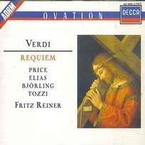 CD Verdi*, & Price*, & Elias*, & Björling*, & Tozzi*, & Fritz Reiner - Requiem