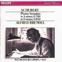 CD Schubert*, & Alfred Brendel - Piano Sonatas – In A Minor, D. 784 · In D Major, D. 850