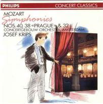 CD Wolfgang Amadeus Mozart / & Concertgebouw Orchestra, Amsterdam* / & Josef Krips - Symphonies Nos. 40, 38 "Prague" & 32