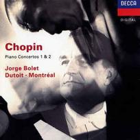 CD Chopin & Jorge Bolet & Orchestre Symphonique De Montreal & Dutoit - Piano Concertos 1 & 2