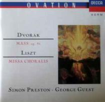 CD Dvořák* / & Liszt* / & Simon Preston · & George Guest - Mass. Op.86 / Missa Choralis
