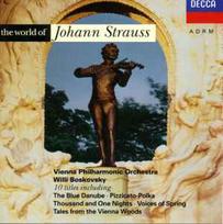 CD Johann Strauss*, & Vienna Philharmonic Orchestra*, & Willi Boskovsky - The World Of Johann Strauss