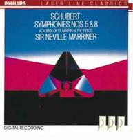 CD Schubert*, & The Academy Of St. Martin-in-the-Fields, & Sir Neville Marriner - Symphonies Nos. 5 & 8