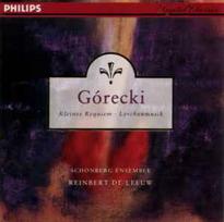 CD Gorécki* - & Schönberg Ensemble, & Reinbert de Leeuw - Kleines Requiem · Lerchenmusik
