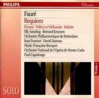 CD Gabriel Fauré - Requiem  · Pavane  · Pelléas  · Ballade