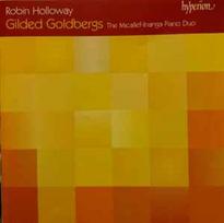 CD Robin Holloway / & The Micallef-Inanga Piano Duo - Gilded Goldbergs