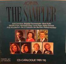 CD Various - Acanta The Sampler  Pilz Cd-catalogue 1989/90
