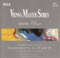 CD Wolfgang Amadeus Mozart - Symphonien Nr. 16, 18 Und 25