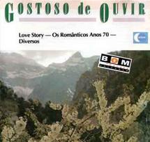 CD Various - Love Story - Os Românticos Anos 70 (naudota)