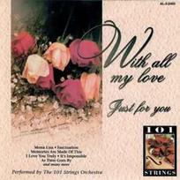 CD 101 Strings - With All My Love - Just For You (naudota)