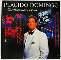 CD Placido Domingo - The Broadway I Love (naudota)
