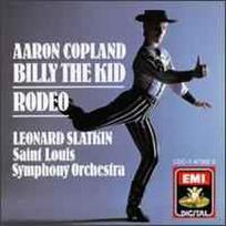 CD Aaron Copland / & Leonard Slatkin, & Saint Louis Symphony Orchestra - Billy The Kid - Rodeo