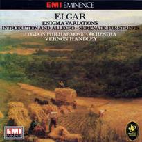 CD Elgar*, & London Philharmonic Orchestra*, & Vernon Handley - Enigma Variations / Introduction And Allegro / Serenade For Strings