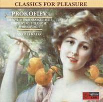 CD Prokofiev*, & Philharmonia Orchestra, & Nicolai Malko - The Love Of Three Oranges Suite / Symphony No. 1 "Classical" / Symphony No. 7