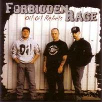CD Forbidden Rage - Oi! Oi! Rebels (naudota)
