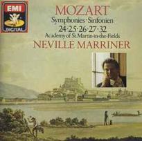 CD Wolfgang Amadeus Mozart / & The Academy Of St. Martin-in-the-Fields, & Sir Neville Marriner - Mozart- Symphonies 24. 25. 26. 27. 32