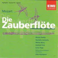 CD Wolfgang Amadeus Mozart, & Nicolai Gedda, & Gundula Janowitz, & Walter Berry, & Gottlob Frick, & Lucia Popp, & Otto Klemperer, & Philharmonia Chorus, & Philharmonia Orchestra - Die Zauberflöte (Highlights)