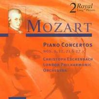 CD Mozart* - & Christoph Eschenbach, & London Philharmonic Orchestra - Piano Concertos Nos. 9, 12, 21 & 27