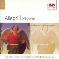 CD Allegri* - Miserere And Other Spiritual Classics
