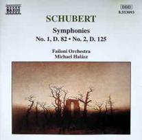 CD Schubert* - & Failoni Orchestra*, & Michael Halász - Symphonies Nos. 1 And 2