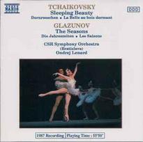 CD Tchaikovsky*, & Glazunov* - & CSR Symphony Orchestra*, & Ondrej Lenard* - Sleeping Beauty / The Seasons