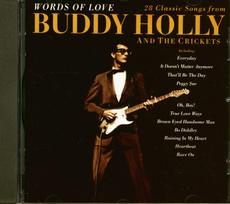CD Buddy Holly & The Crickets - Words Of Love (28 Classic Songs From Buddy Holly And The Crickets) (naudota)