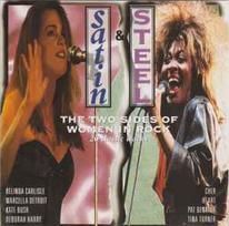 CD Various - Satin & Steel - The Two Sides Of Women In Rock - 20 Classic Tracks
