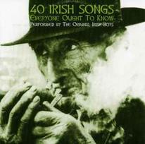 CD The Original Irish Boys* - 40 Irish Songs Everyone Ought To Know (naudota)