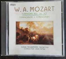 CD W.A. Mozart*, & Slovak Philharmonic Orchester*, & Libor Pešek - Symphony No. 38, 40