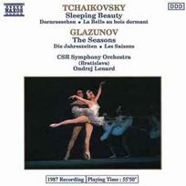 CD Tchaikovsky* • & Glazunov* • & CSR Symphony Orchestra (Bratislava)* • & Ondrej Lenard* - Sleeping Beauty = Dornroeschen = La Belle Au Bois Dormant • The Seasons = Die Jahreszeiten = Les Saisons