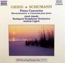 CD Grieg* - & Schumann* - & Jenö Jandó - & Budapest Symphony Orchestra - & András Ligeti - Piano Concertos
