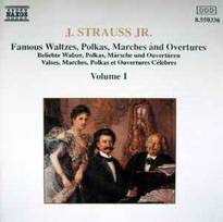 CD J. Strauss Jr.* - Famous Waltzes, Polkas, Marches And Overtures, Volume 1