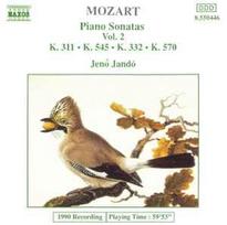 CD Mozart* - & Jenö Jandó - Piano Sonatas Vol. 2