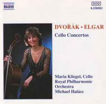 CD Dvořák*, & Elgar* - & Maria Kliegel, & Royal Philharmonic Orchestra*, & Michael Halász - Cello Concertos
