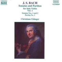 CD Johann Sebastian Bach / & Christiane Edinger - Sonatas and Partitas For Solo Violin Vol. 1