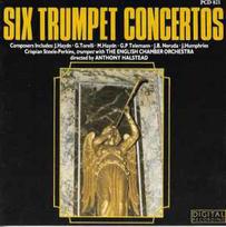 CD Crispian Steele-Perkins With & The English Chamber Orchestra* Directed By & Anthony Halstead - Six Trumpet Concertos