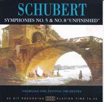 CD Schubert* - & Georgian SIMI Festival Orchestra - Symphonies No.5 & No.8 "Unfinished"