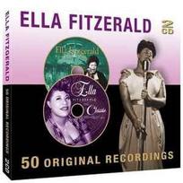 CD Ella Fitzgerald - 50 Original Recordings (naudota)